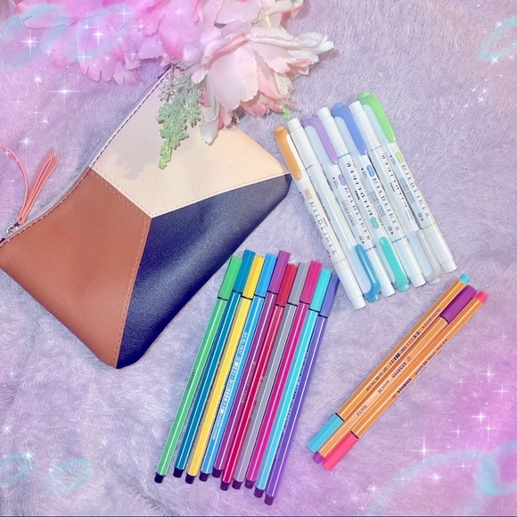 Stabilo Other - Zebra Midliner & Stabilo Journaling Planner Marker Bundle Set